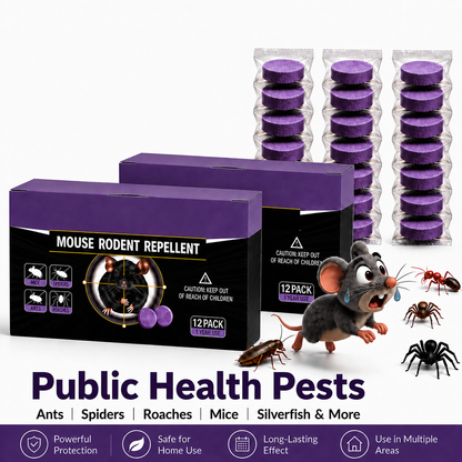✅ 10,000+ Happy Customers 🐭 All-Natural Peppermint & Cinnamon Pest & Rodent Repellent Pucks 🕷️🐍